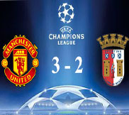 Манчестер Юнайтед - Брага (3:2) (23.10.2012) Видео Обзор