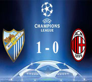 Малага - Милан (1:0) (24.10.2012) Видео Обзор