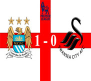 Манчестер Сити - Суонси (1:0) (27.10.2012) Видео Обзор
