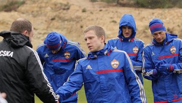 ЦСКА готовится под аккомпанемент испанского дождя