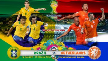 Анонс. Бразилия – Голландия – утешительный финал для «неудачников»