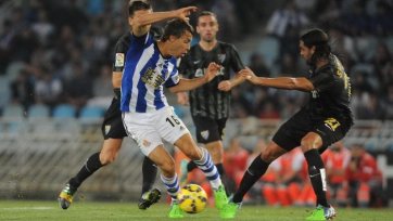 «Малага» минимально одолела «Реал Сосьедад»