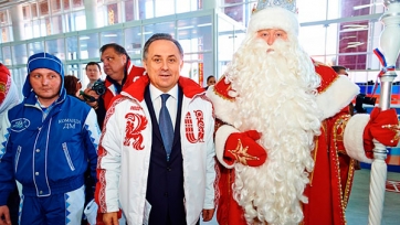 Министр спорта признался, что был Дедом Морозом