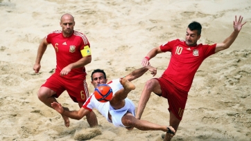 ЧМ. Пляжный футбол. Иран переиграл Испанию