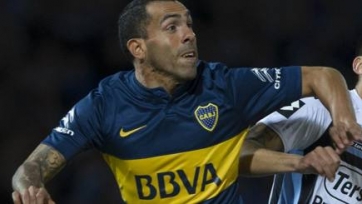 Карлос Тевес забил первый гол в составе «Боки»