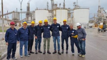 Футболисты «Кальяри» побывали на крупнейшем алюминиевом заводе в Европе