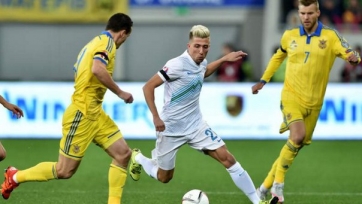 Словенец Кампль жалуется на плохое судейство в матче с Украиной