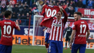 Фернандо Торрес забил свой сотый гол в составе «Атлетико»