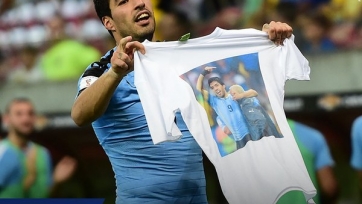 Луис Суарес посвятил свой гол в ворота бразильцев скончавшемуся от рака физиотерапевту