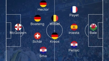 Opta опубликовала символическую сборную группового этапа Евро-2016