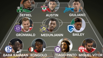 Обнародованы имена игроков, попавших в команду недели в Лиге Европы