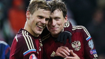 Кокорин и Мамаев получили 30 миллионов рублей от РФС за выход сборной России на Евро-2016