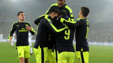 «Арсенал» завершил групповой этап ЛЧ крупной победой над «Базелем»
