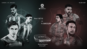 «Бетис» – «Барселона», прямая онлайн-трансляция. Стартовые составы команд