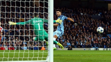 Гол Агуэро в матче с «Монако» стал для «Манчестер Сити» 200-м в истории участия в еврокубках