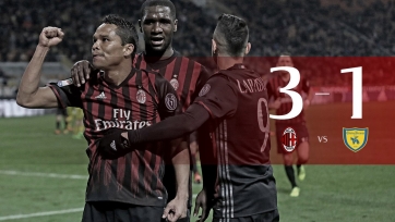 «Милан» уверенно переиграл «Кьево»