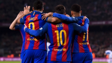 «Барселона» - первый клуб в истории КЧ/ЛЧ, отыгравшийся после поражения с разницей в четыре мяча