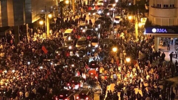 Марокканские болельщики устроили массовые беспорядки в Брюсселе