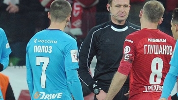 Мешков оценил свою работу в матче между «Спартаком» и «Зенитом»