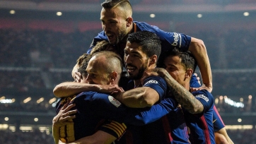 «Барселона» завоевала Кубок Короля, разорвав «Севилью»