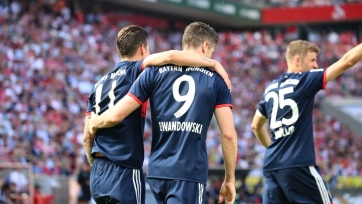 «Бавария» переиграла «Кёльн», «Боруссия» уступила «Майнцу» и другие результаты матчей Бундеслиги