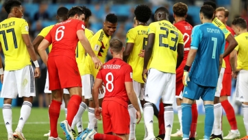 Сборная Англии переиграла Колумбию в серии пенальти