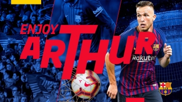 Официально: Артур – игрок «Барселоны» (видео)