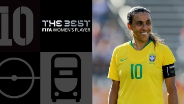 Марта – лучшая футболистка года по версии ФИФА