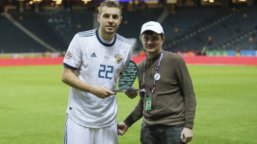 Дзюба – лучший игрок сборной России в Лиге наций УЕФА