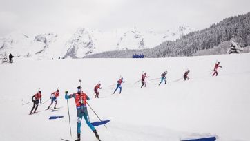 Казахстанские биатлонисты выступят в эстафете на этапе Кубка мира в Оберхофе