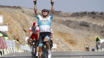 Казахстанец Луценко возглавил общий зачет велогонки «Тур Омана»