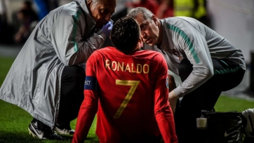 Роналду получил травму в матче против Сербии