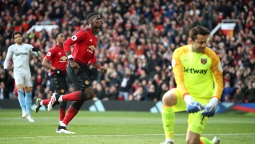 Дубль Погба с пенальти вернул «Манчестер Юнайтед» на победную тропу