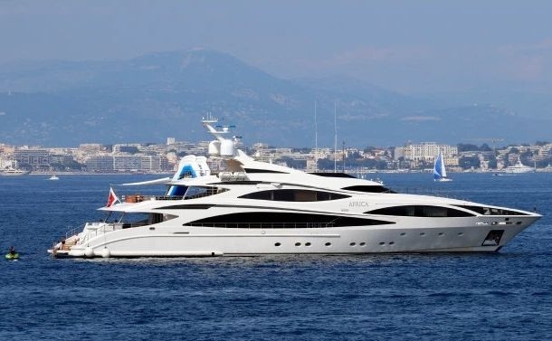 Удивительный отдых Криштиану Роналду на яхте за 15 млн фунтов. Фото