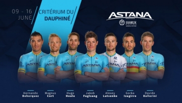 Astana Pro Team назвала состав на престижную гонку во Франции