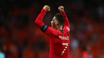 Три гола Роналду признаны самыми красивыми в Лиге наций. Видео