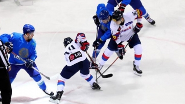 Хоккей. Сборная Казахстана провела четвертый выставочный матч в Южной Корее