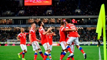 Россия опустилась на одну позицию в рейтинге ФИФА