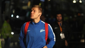 Кокорин забил гол «бисиклетой» на тренировке «Зенита». Видео