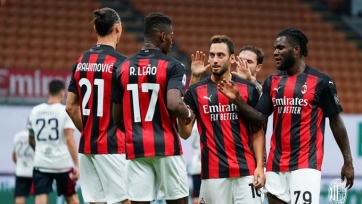 «Милан» завершил сезон в Серии А лучшей серией за последние 28 лет