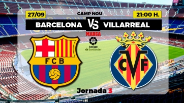 «Барселона» – «Вильярреал». 27.09.2020. Где смотреть онлайн трансляцию матча