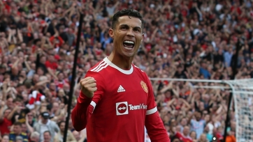 Роналду впервые забил в четырех играх Лиги чемпионов подряд за «Манчестер Юнайтед»