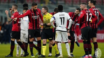 Ассоциация судей принесла извинения «Милану» за ошибку Серры
