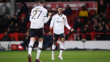 «Манчестер Юнайтед» на выезде разгромил «Ноттингем Форест» в первом полуфинальном матче Кубка лиги